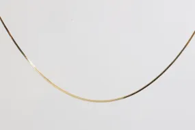 18" 14k Yellow Gold Boston Link Chain Necklace (4.31g.)
