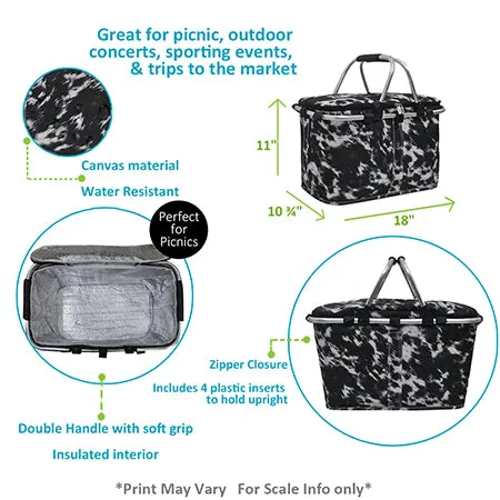 Cow Couture NGIL Insulated Market Basket