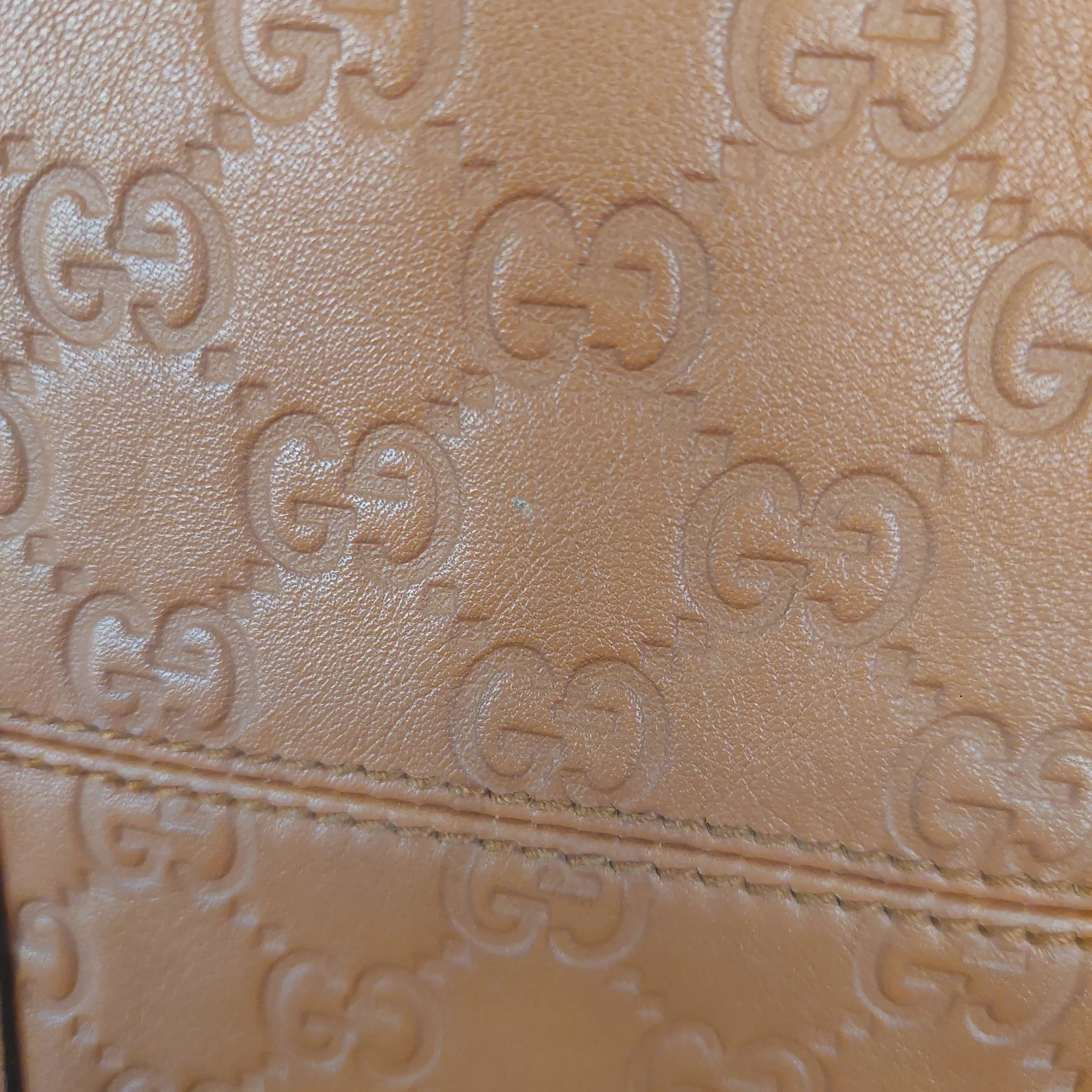 Gucci Guccissima Tan Leather Medium Joy Boston Bag | Pre Loved