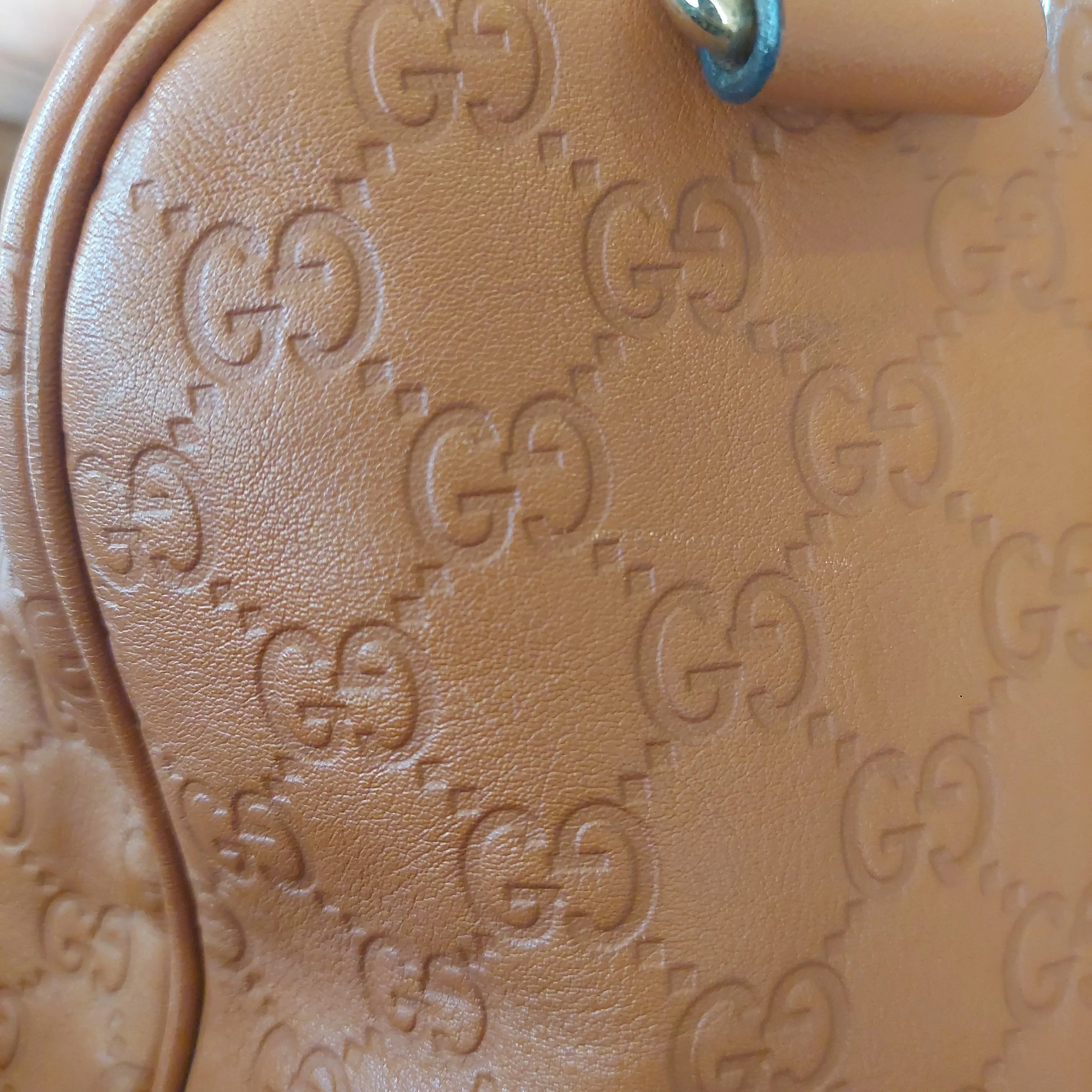 Gucci Guccissima Tan Leather Medium Joy Boston Bag | Pre Loved