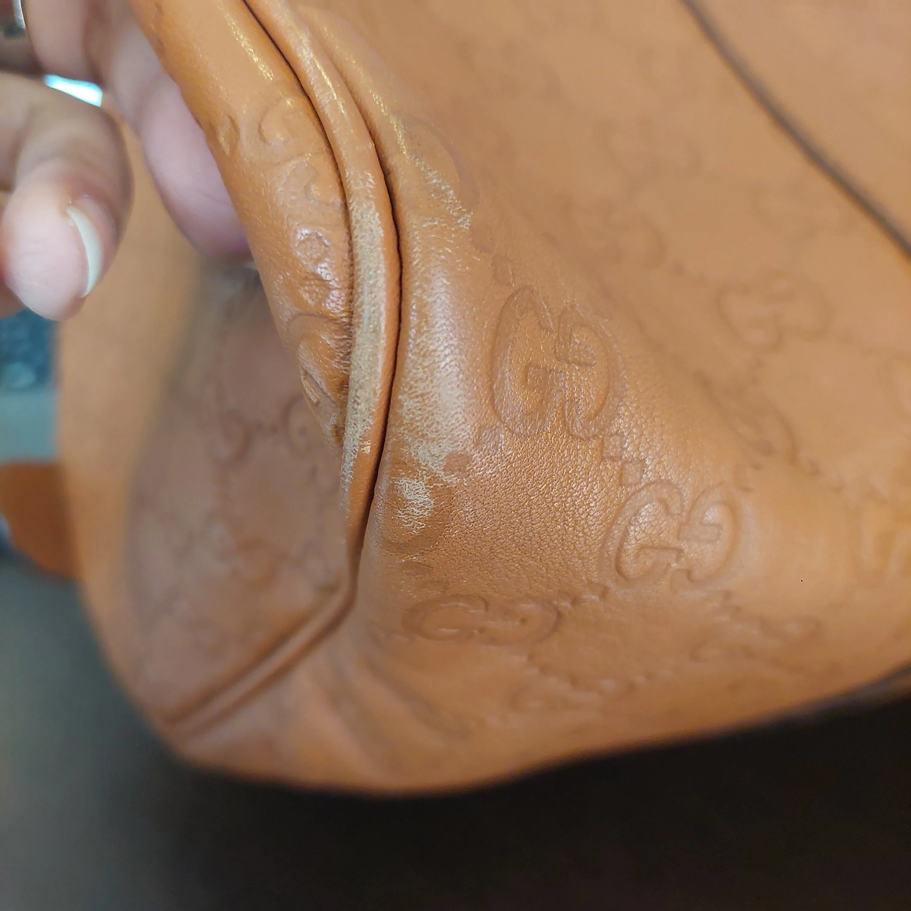 Gucci Guccissima Tan Leather Medium Joy Boston Bag | Pre Loved