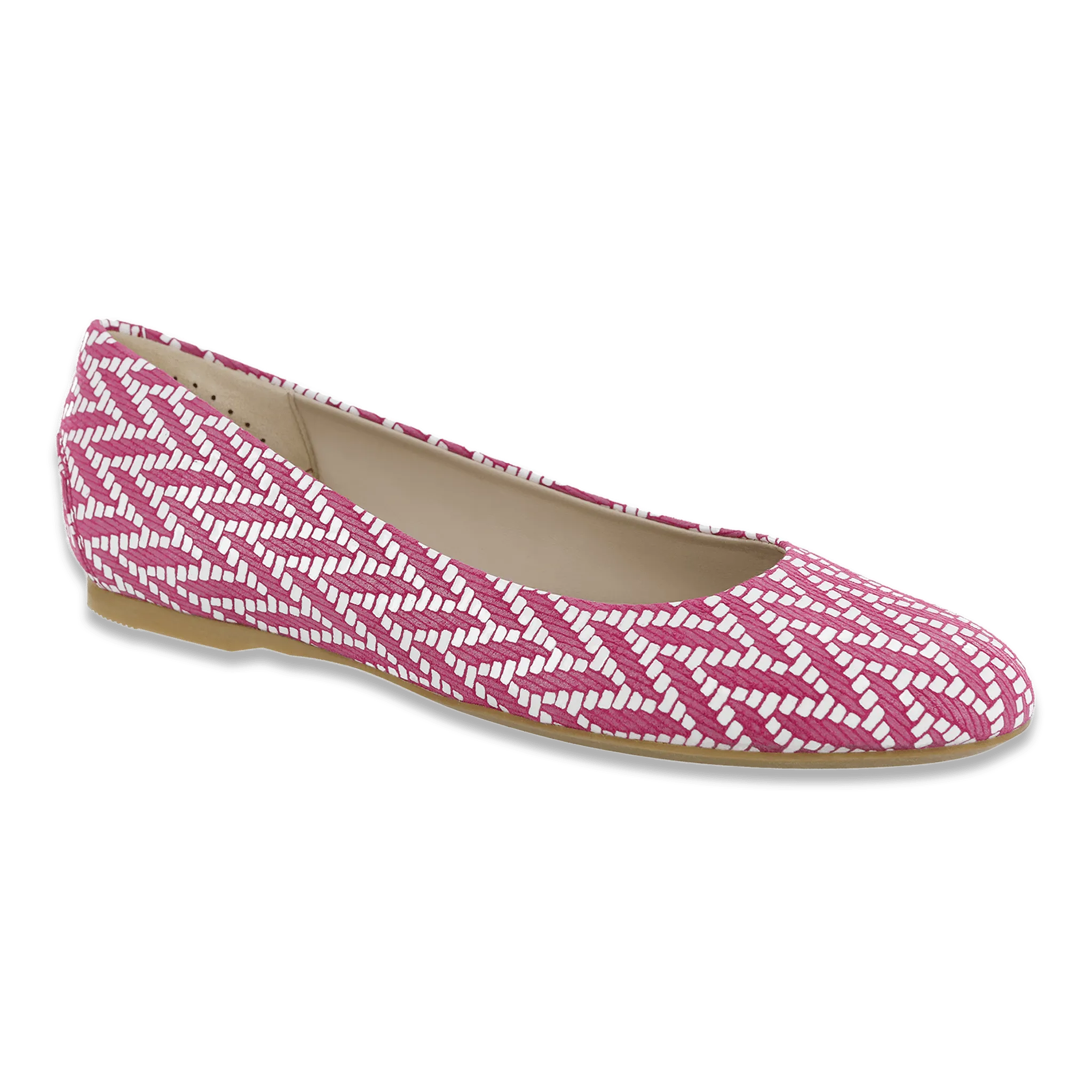 Lacey Chevron Fuchsia