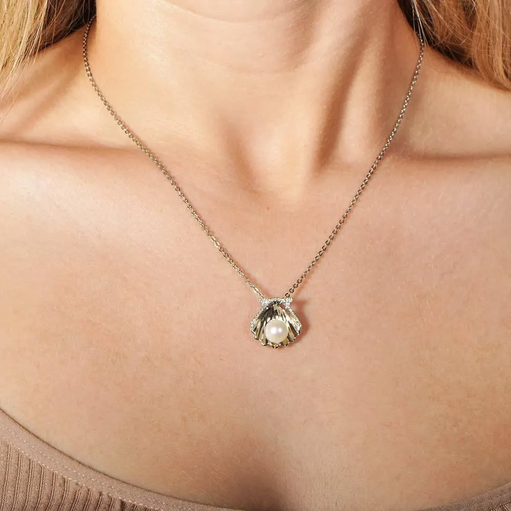 Pearl Oyster Shell Pendant