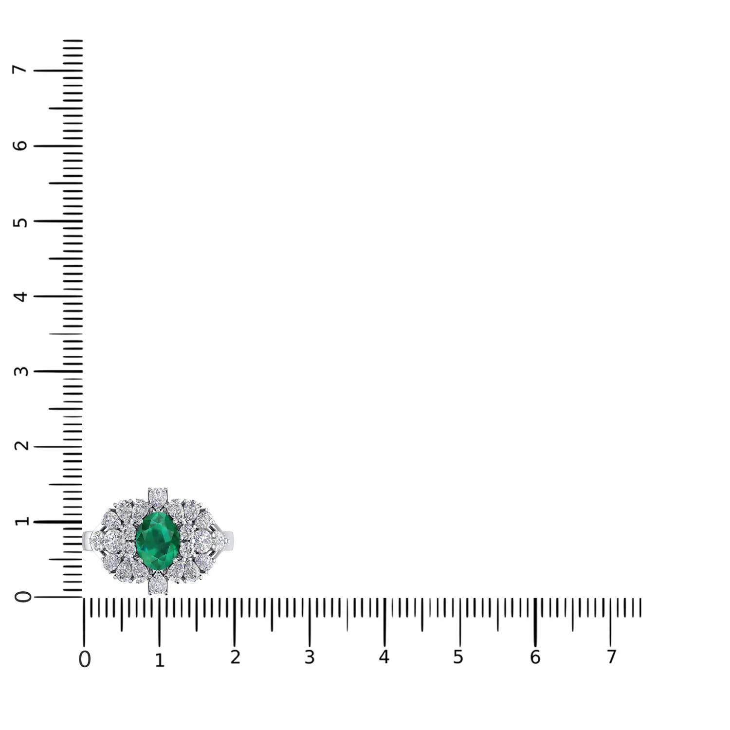 THE EMERALD FLURRY RING
