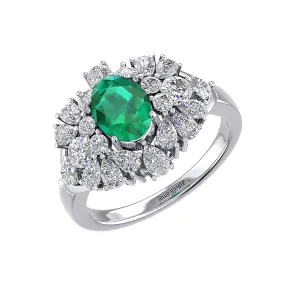 THE EMERALD FLURRY RING