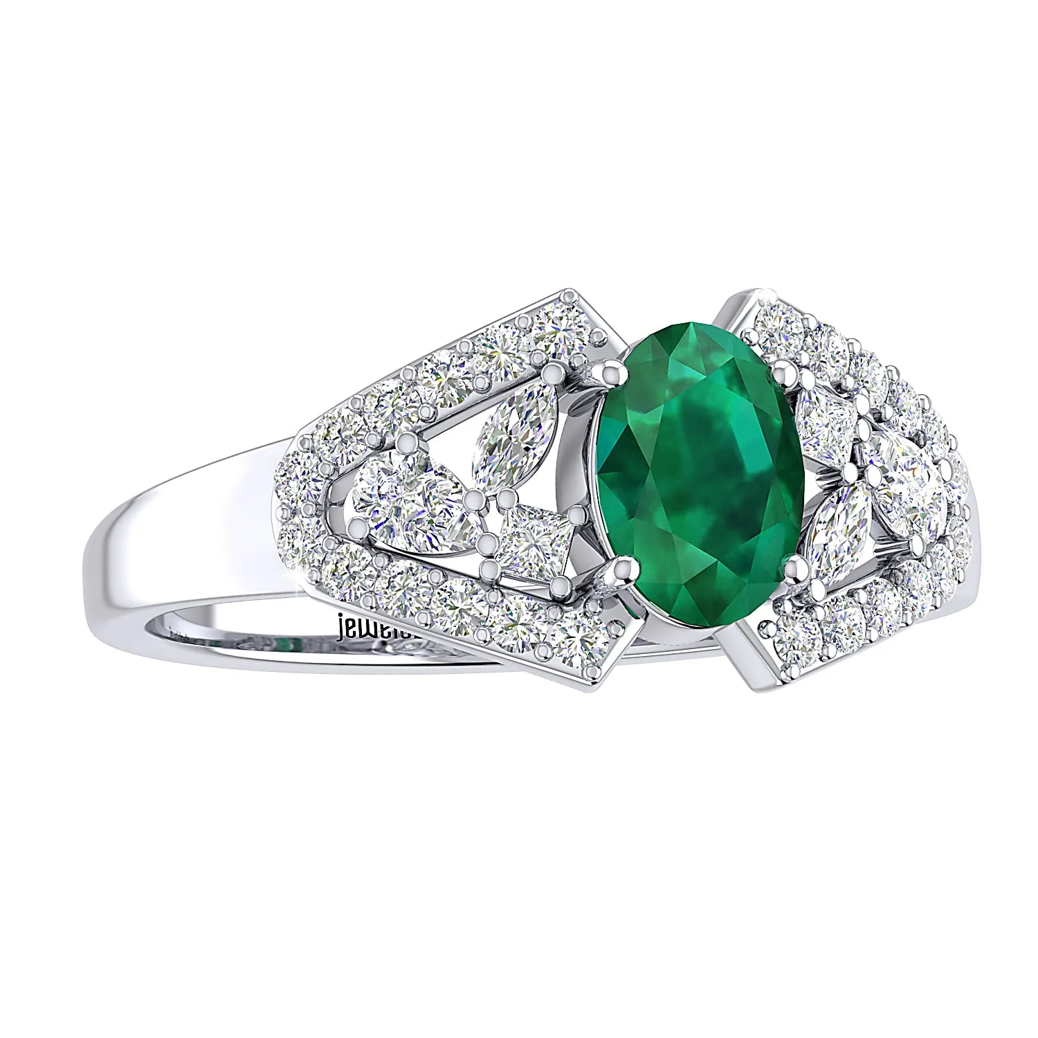THE EMERALD SAMSARA RING