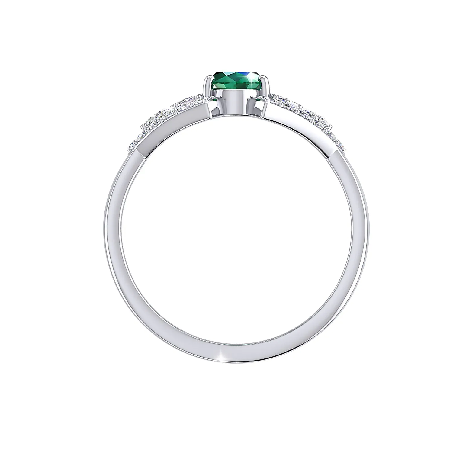 THE EMERALD SAMSARA RING