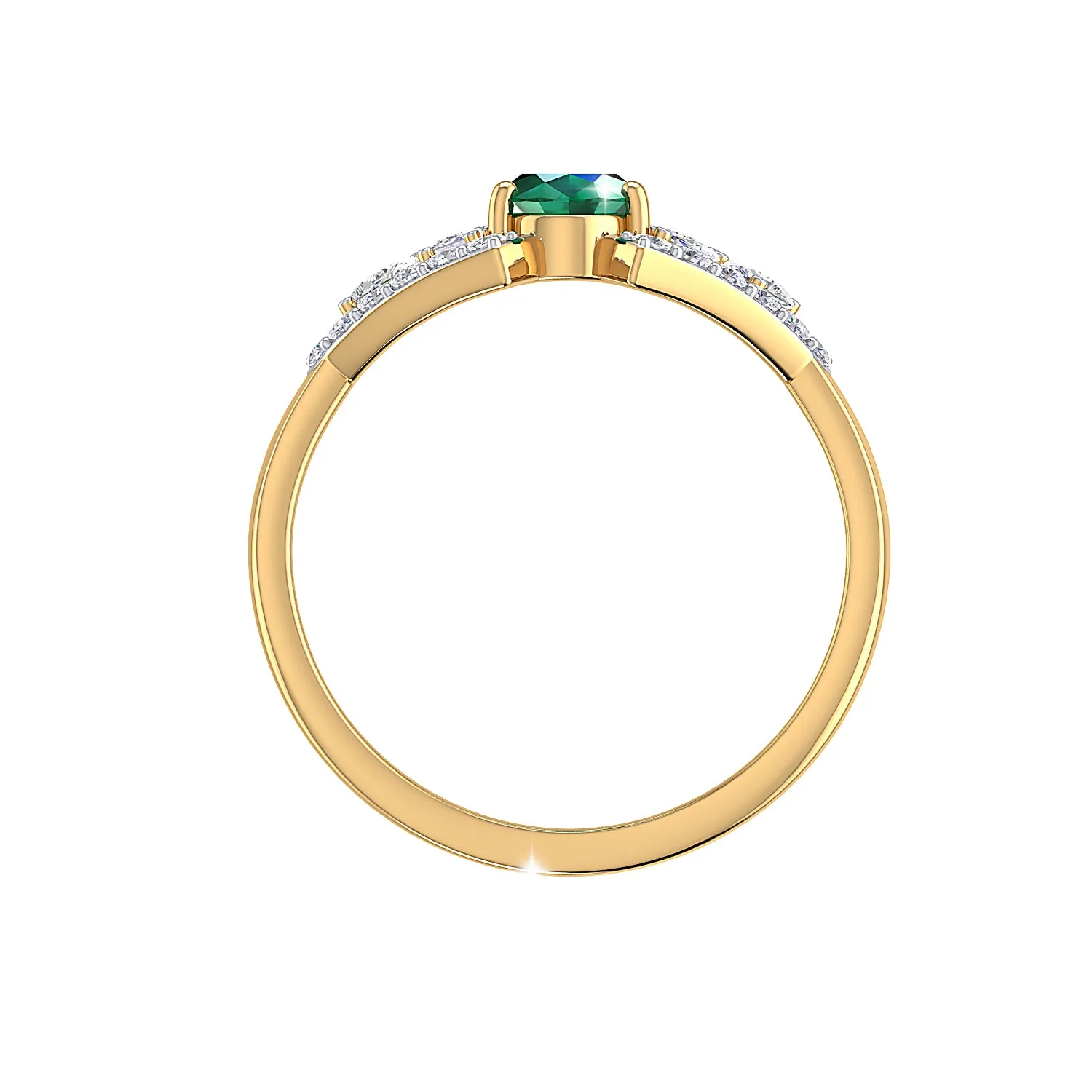 THE EMERALD SAMSARA RING