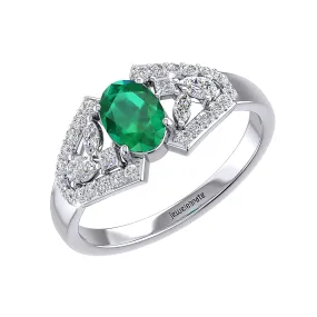 THE EMERALD SAMSARA RING
